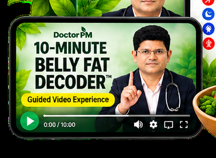Doctor PM Belly Fat Decoder — guided video experience
